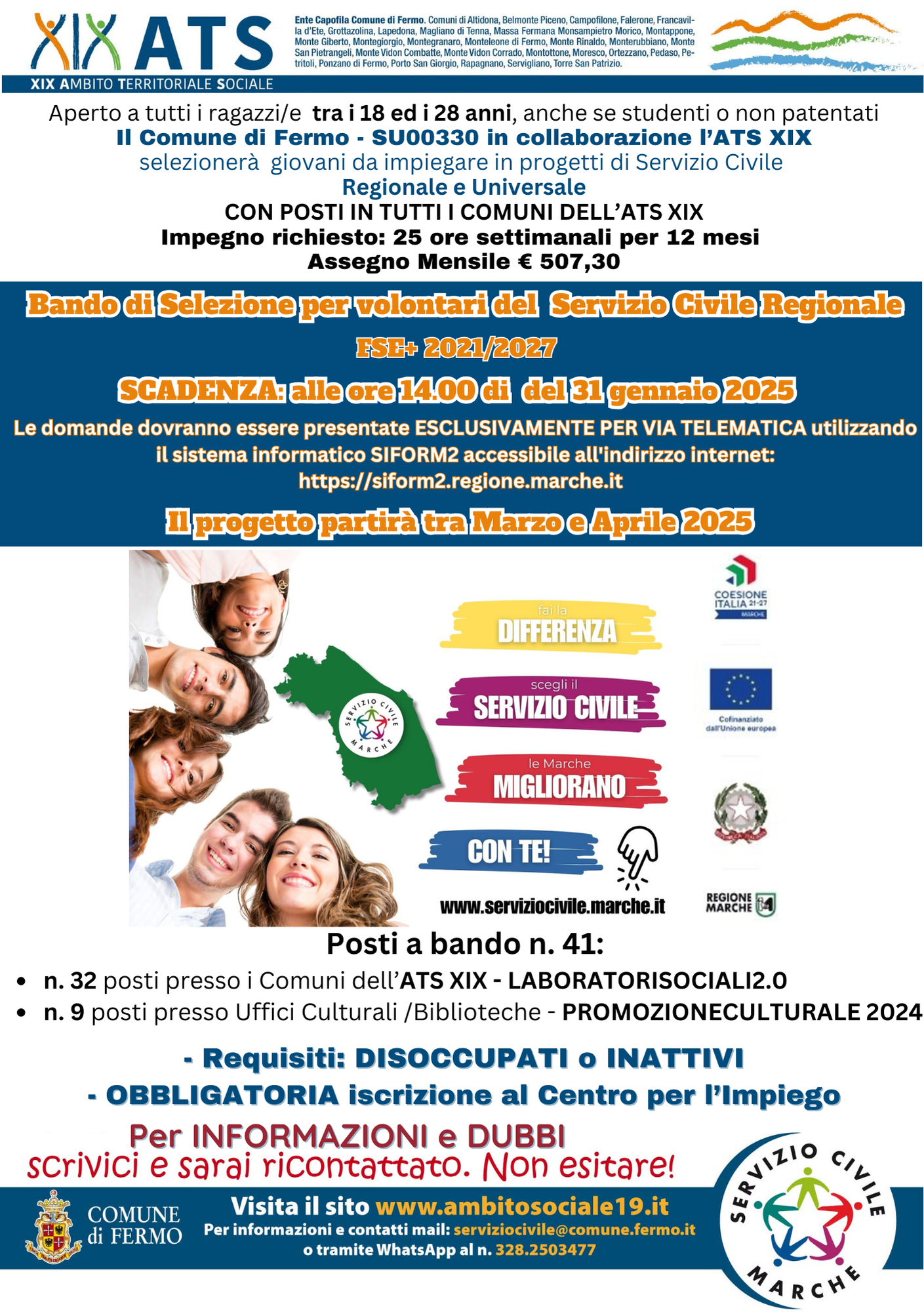 Servizio Civile Regionale